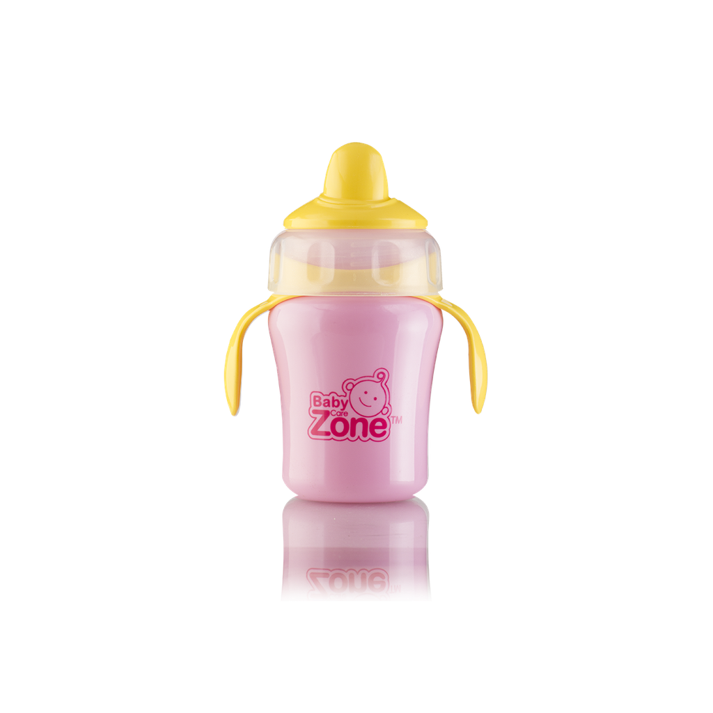 Baby Zone cup with stopper to prevent leakage, 9+ months, 240 ml