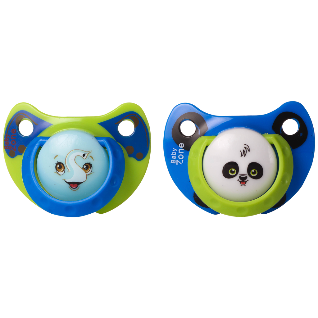 Baby Zone 2 Pack Pacifiers 8129