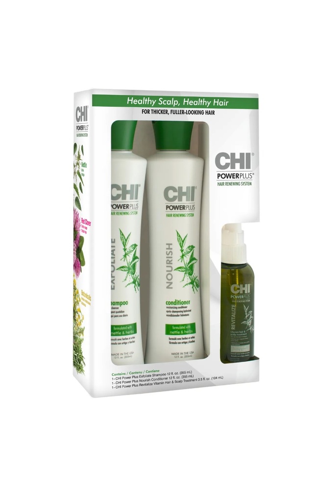 Chi Power Plus Set 3 x 177 ml Anti-Hair Loss