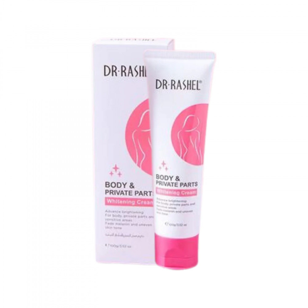 Dr.Rashel whitening cream 100 gm for body and sensitive areas