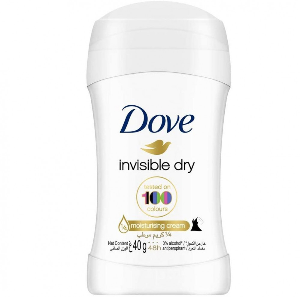 Dove Deodorant Stick Invisible Dry 48h Protection - 40 gm