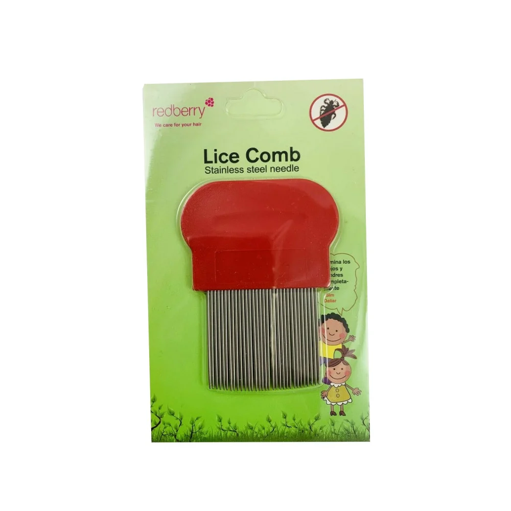 Redberry lice comb iron teeth