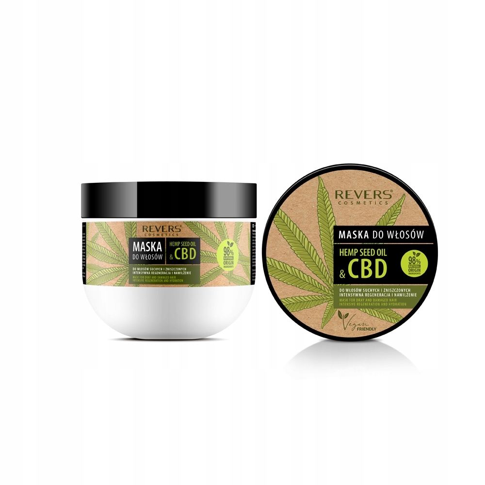 Rivers mask mask with hemp oil 250 ml for damaged hair