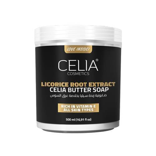 Celia body butter soap 500 ml licorice extract