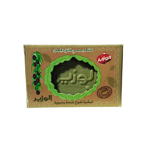 Alwazir soap olive oil laurel cubes 180 grams