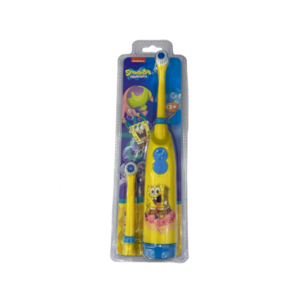 Fablab Spongebob electric toothbrush for children with battery