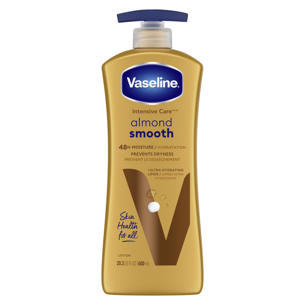 Vaseline Almond Smooth Body Lotion with Almond Oil & Vitamin E - 600 ml