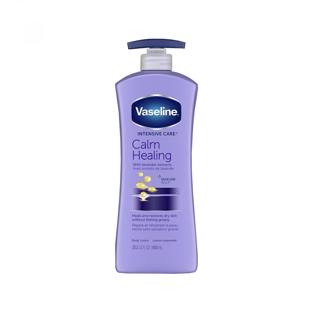 Vaseline Intensive Care Calm Healing Lotion With Lavender Extract - 600 ml