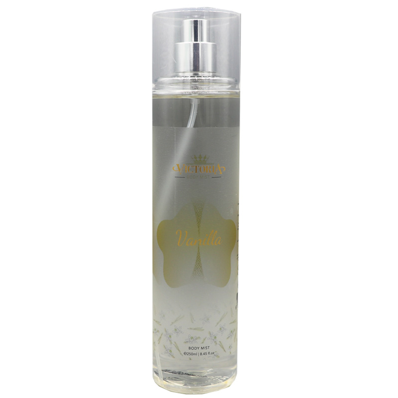 Victoria Body Spray Body Mist 250 ml, vanilla scent