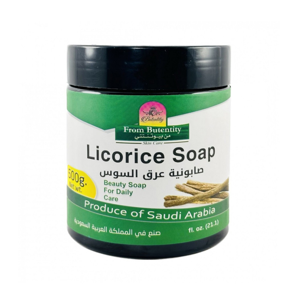Butentity licorice soap for the body 600 grams