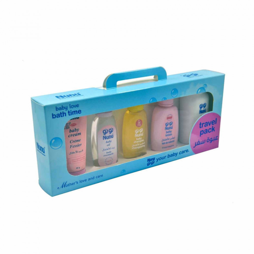 Nunu Baby Care Kit 50ml x 5pcs Travel Pack