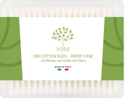 Yorx cotton buds 200pcs