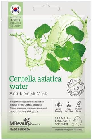 Mbeauty Centella Asiatica Water Anti Blemish Mask 25ml