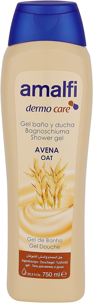 Amalfi Shower Gel Oats 750 Ml