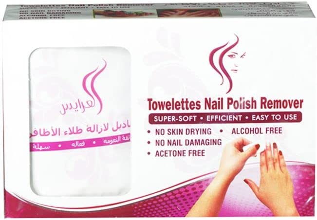 Towelettes Nail Polish Remover 10 Pcs