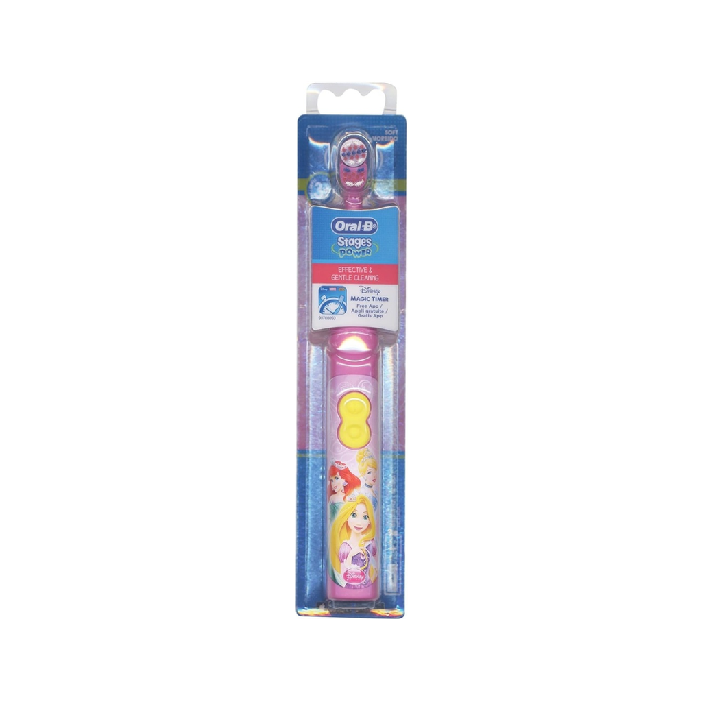 Oral-b Stages Power Kids Disney Princess Battery Toothbrush With Timer App