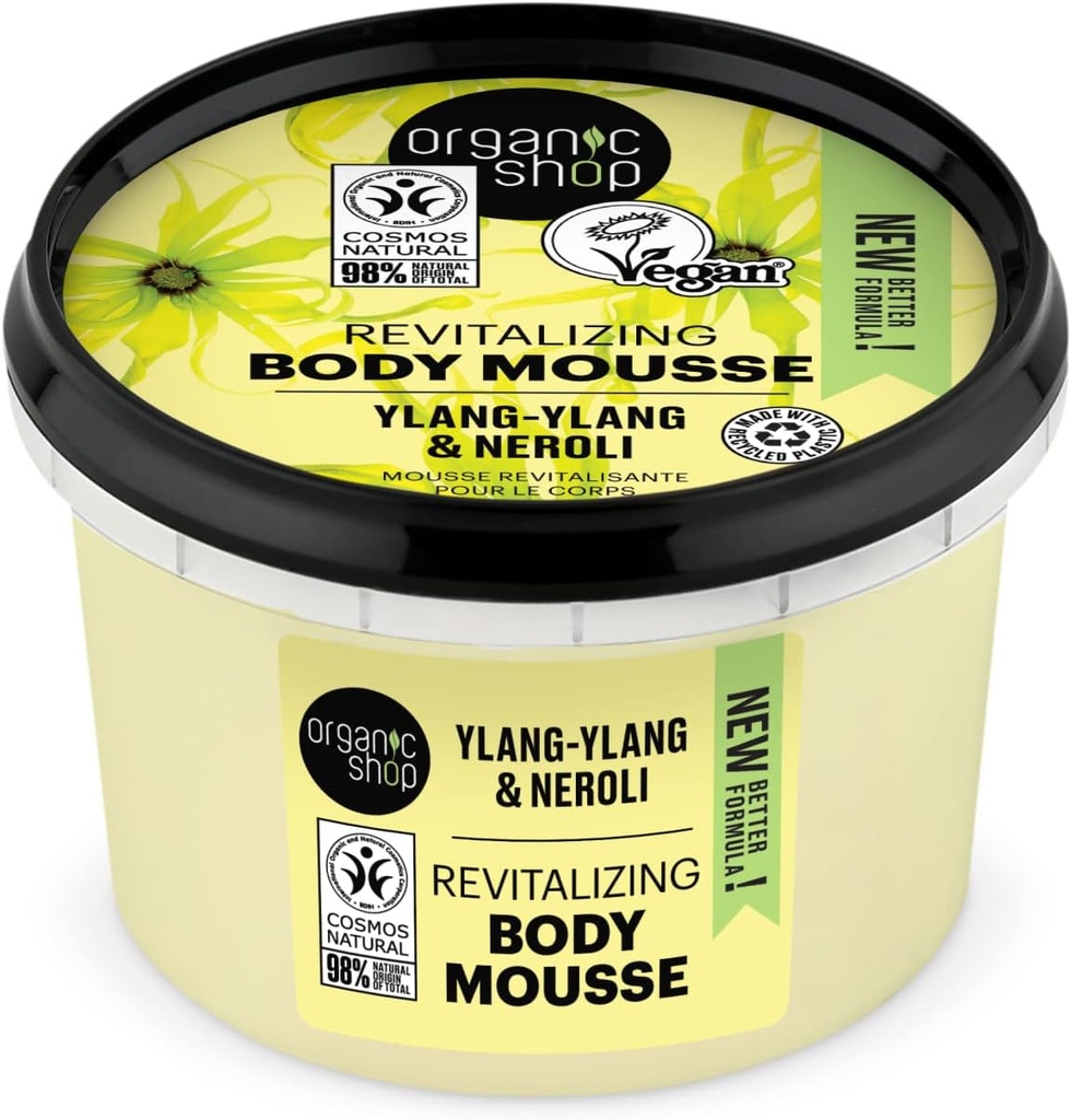 Organic Shop Bali Flower Body Mousse, 250 Ml