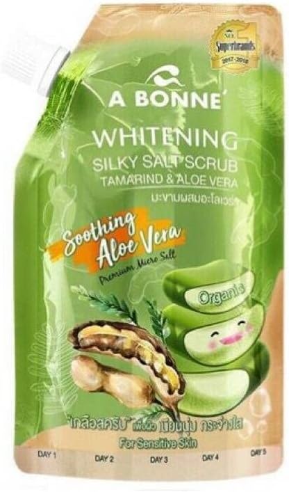 A Bonne Whitening Silky Salt Scrub Tamarind And Aloe Vera