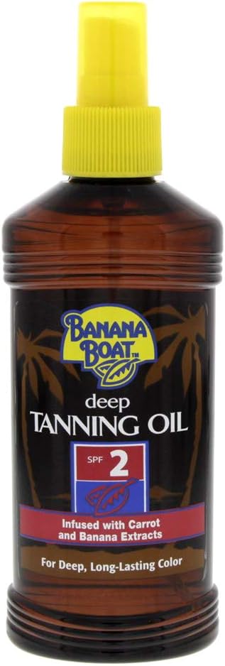 Banana Boat Deep Tanning Oil Spf 2, 238 Ml