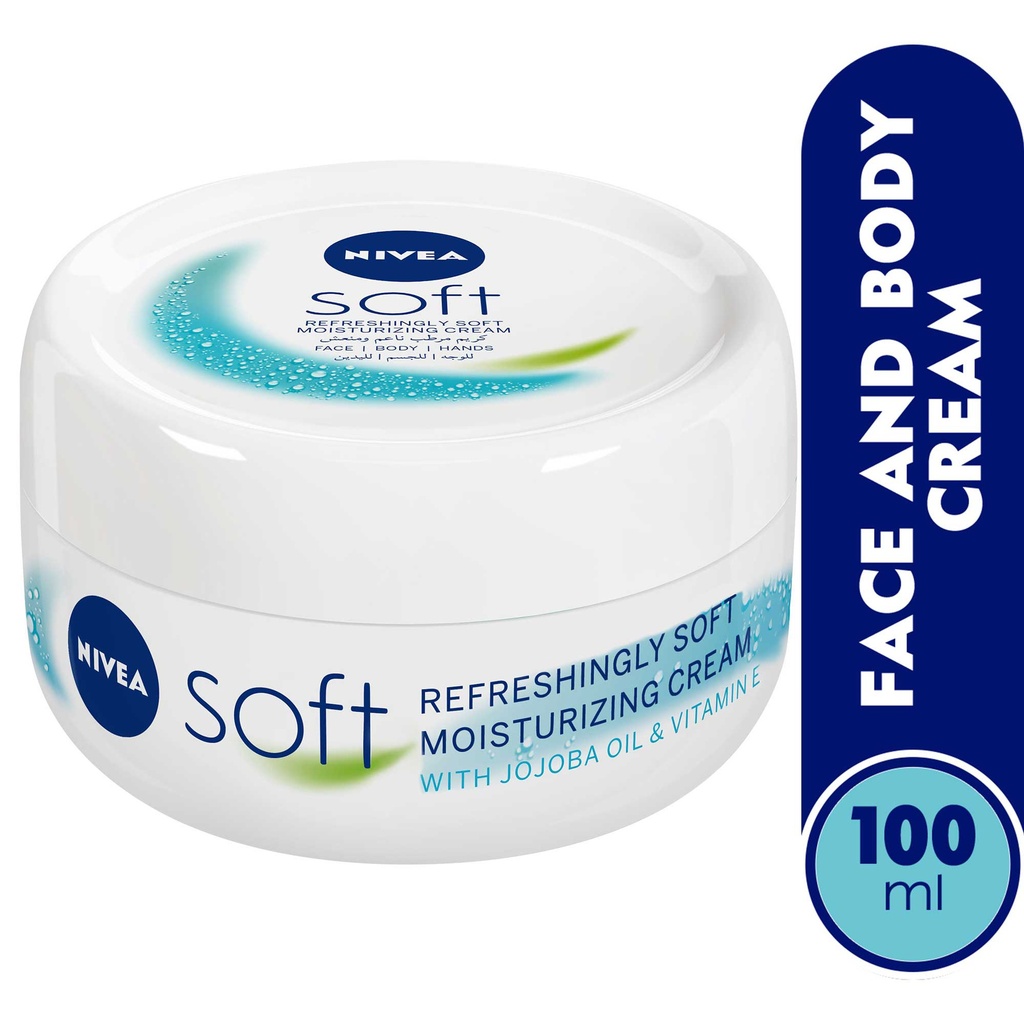 Nivea Moisturising Cream Soft Refreshing Jar 100ml