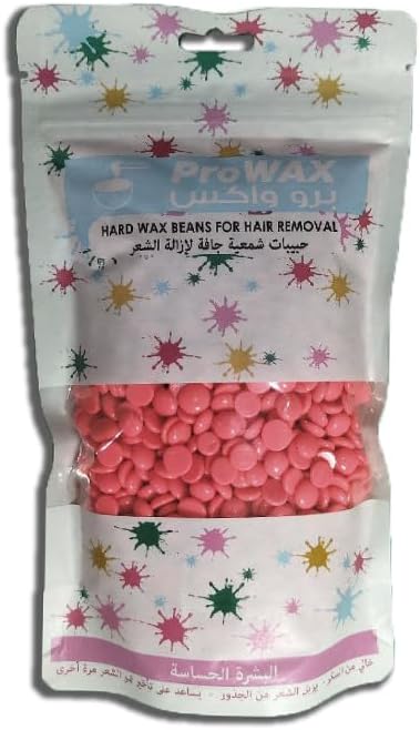 Pro Wax Beads Hair Removal Wax For Normal Skin 250g (pink)