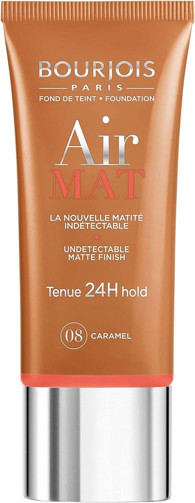 Bourjois, Air Mat 24h. Foundation. 08 Caramel. 30 Ml - 1.0 Fl Oz