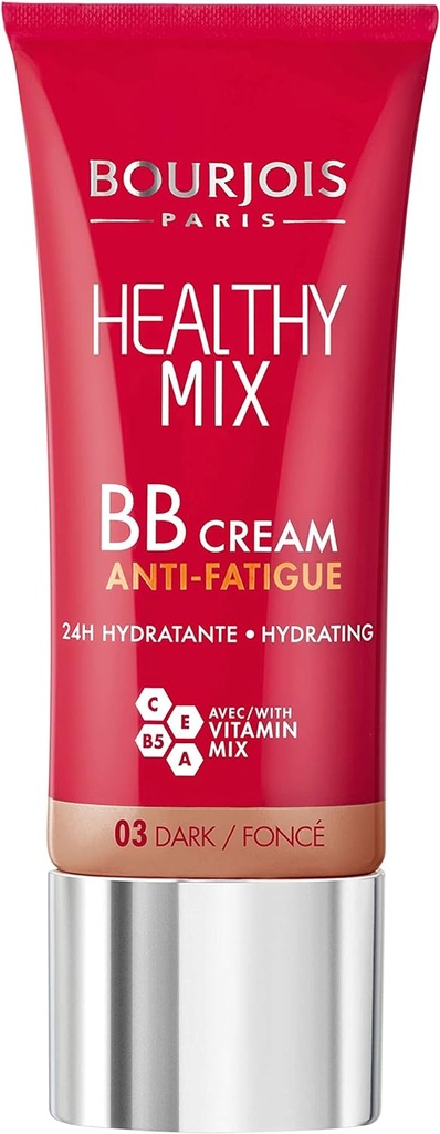Bourjois Healthy Mix Anti-fatigue Bb Cream 03 Dark, 30 Ml - 1.0 Fl Oz
