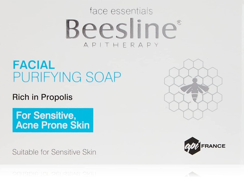 Beesline Facial Purifying Soap For Sensitive, Acne Prone Skin 85gm