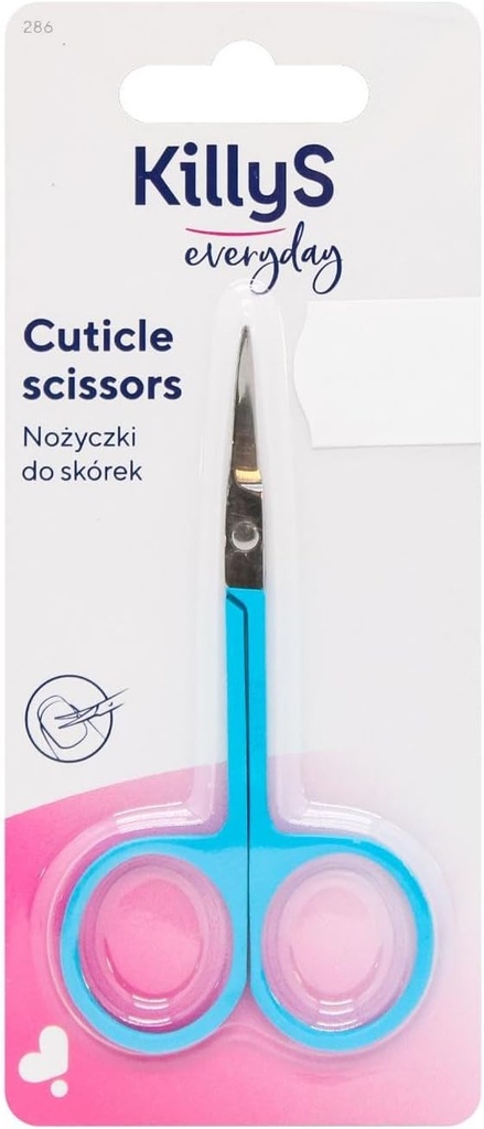 Intervion Cuticle Curved Scissors, Assorted