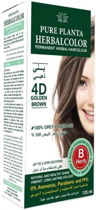 Pure Planta Herbal Color, 4d Golden Brown