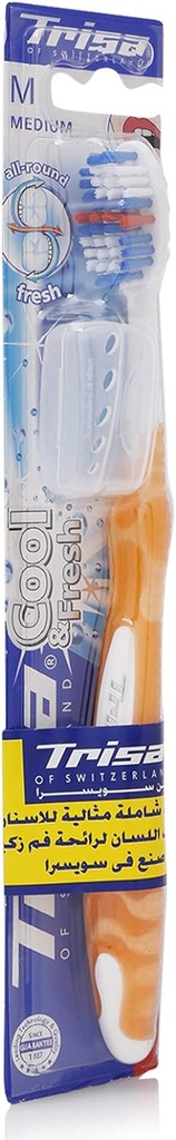 Trisa Cool & Fresh Medium Toothbrush