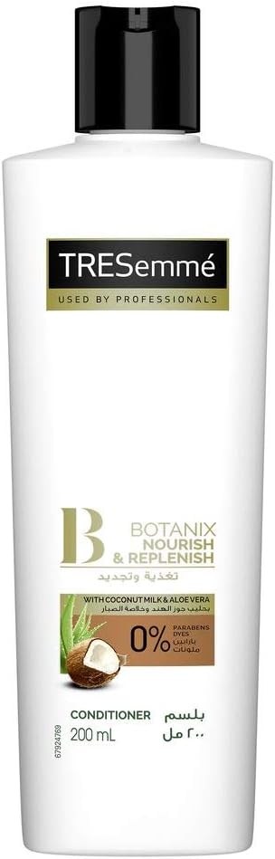 Tresemme Botanix Natural Nourish & Replenish Conditioner With Coconut Milk & Aloe Vera For Dry Hair, 200ml