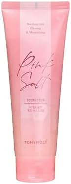 Tonymoly The Pink Salt Chok Chok Bubble Body Scrub Wash 150 Ml