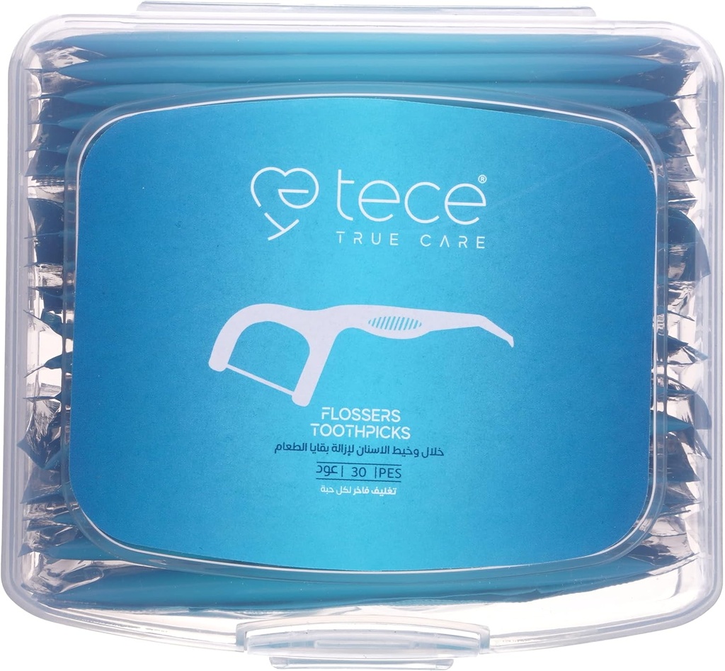 Tece Floss Toothpick Encapsulated, 30 Pieces