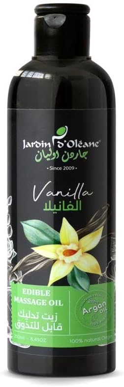 Jardin Olean Tasty Massage Oil 250ml (vanilla)