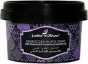 Jardin D Oleane Moroccan Black Soap With Ghassoul & Rosemary Essential Oil 250g