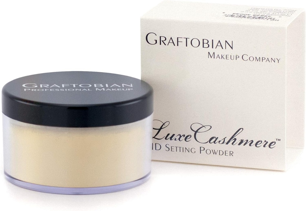 Graftobian Hd Cashmere Setting Face Powder - Banana