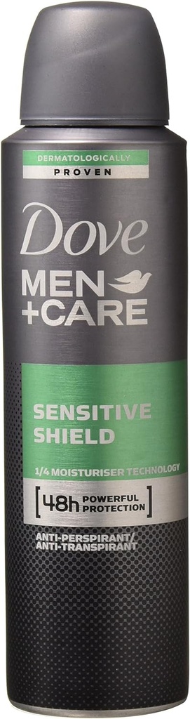 Dove Men+ Care 48h Powerful Protection (sensitive Shield), 150 Ml