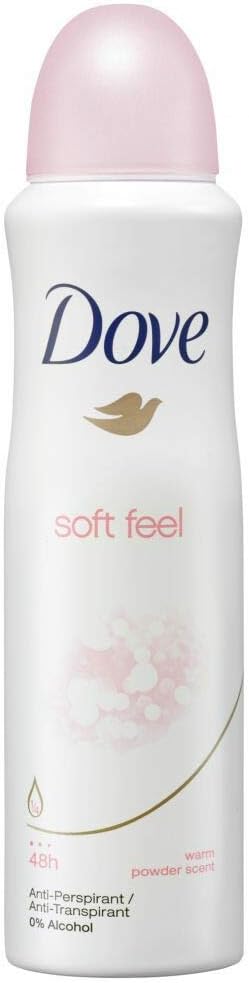 Dove Soft Feel Warm Powder Scent Deodorant 150ml