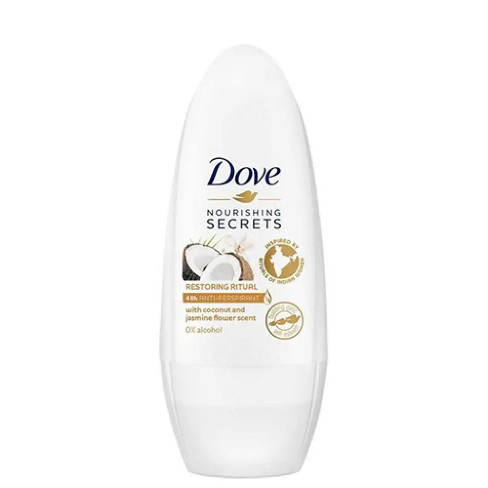 Dove Noursihing Secrerts Deodorant Roll on with Coconut and Jasmin scent, 50ml