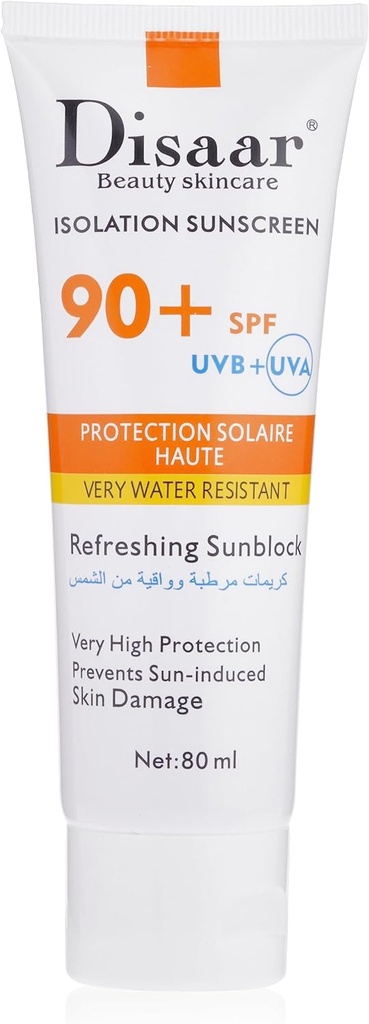 Dessar Sun Cream Face And Body Sunscreen Spf 90 2.7 Oz