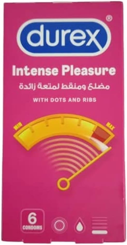 Durex Intense Pleasure Condom - 6 Condoms