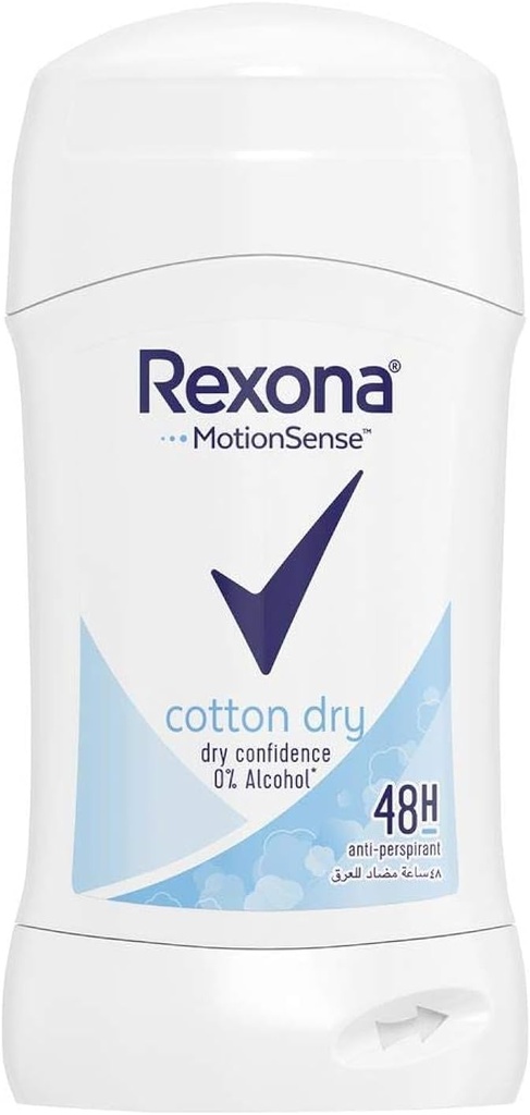 Rexona Women Antiperspirant Stick Cotton Dry, 40g