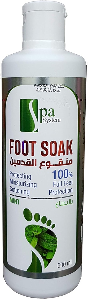  Spa System Foot Soak Mint 500ml