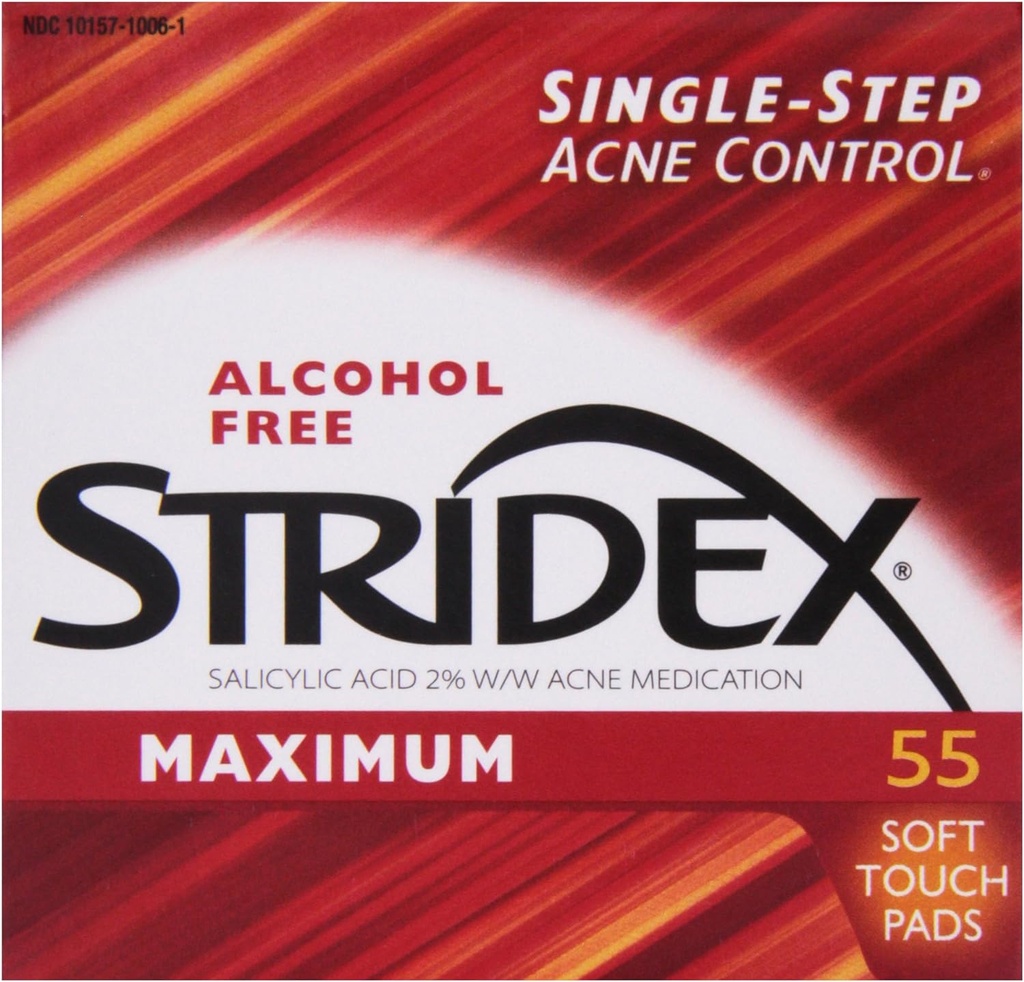 Stridex Daily Care Acne Pads With Salicylic Acid, Maximum Strength