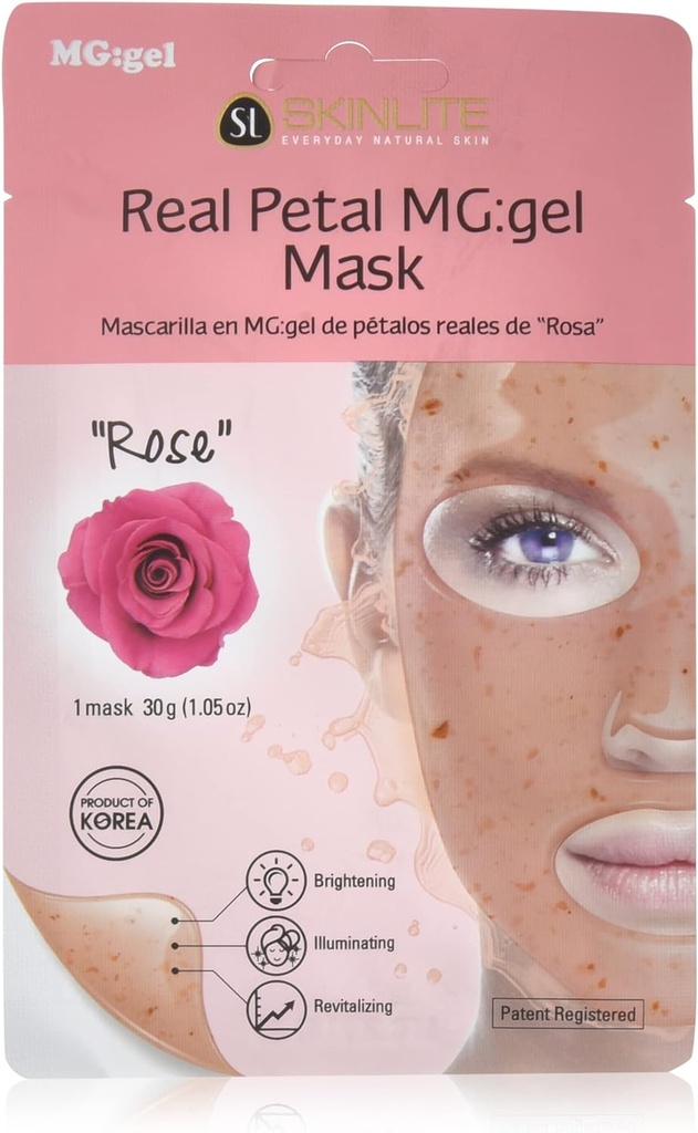 Skinlite Real Rose Petal Mg Gel Mask