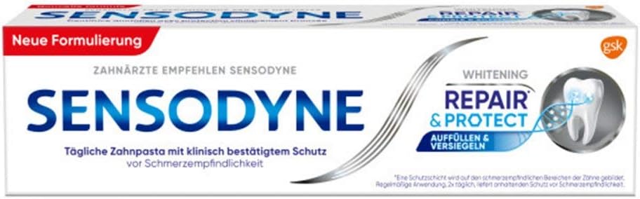 Sensodyne Repair & Protect Whitening Sensitive Toothpaste, 75ml