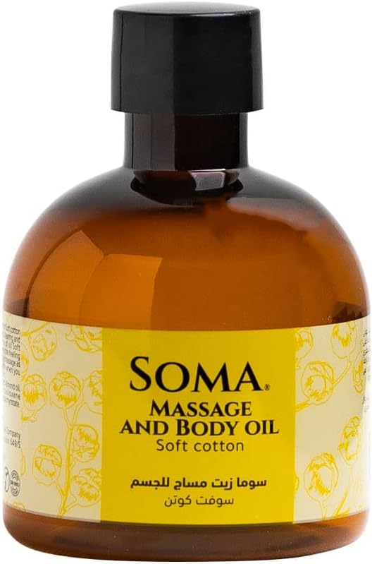 Soma Massage And Body Oil 17oz Soft Cotton