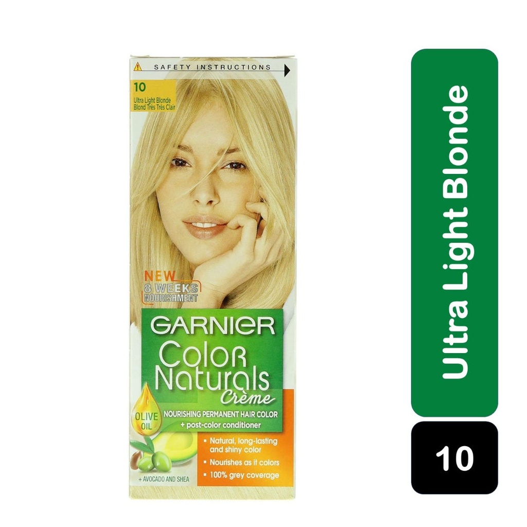 Garnier Color Naturals 10 Ultra Light Blonde Haircolor 60ml