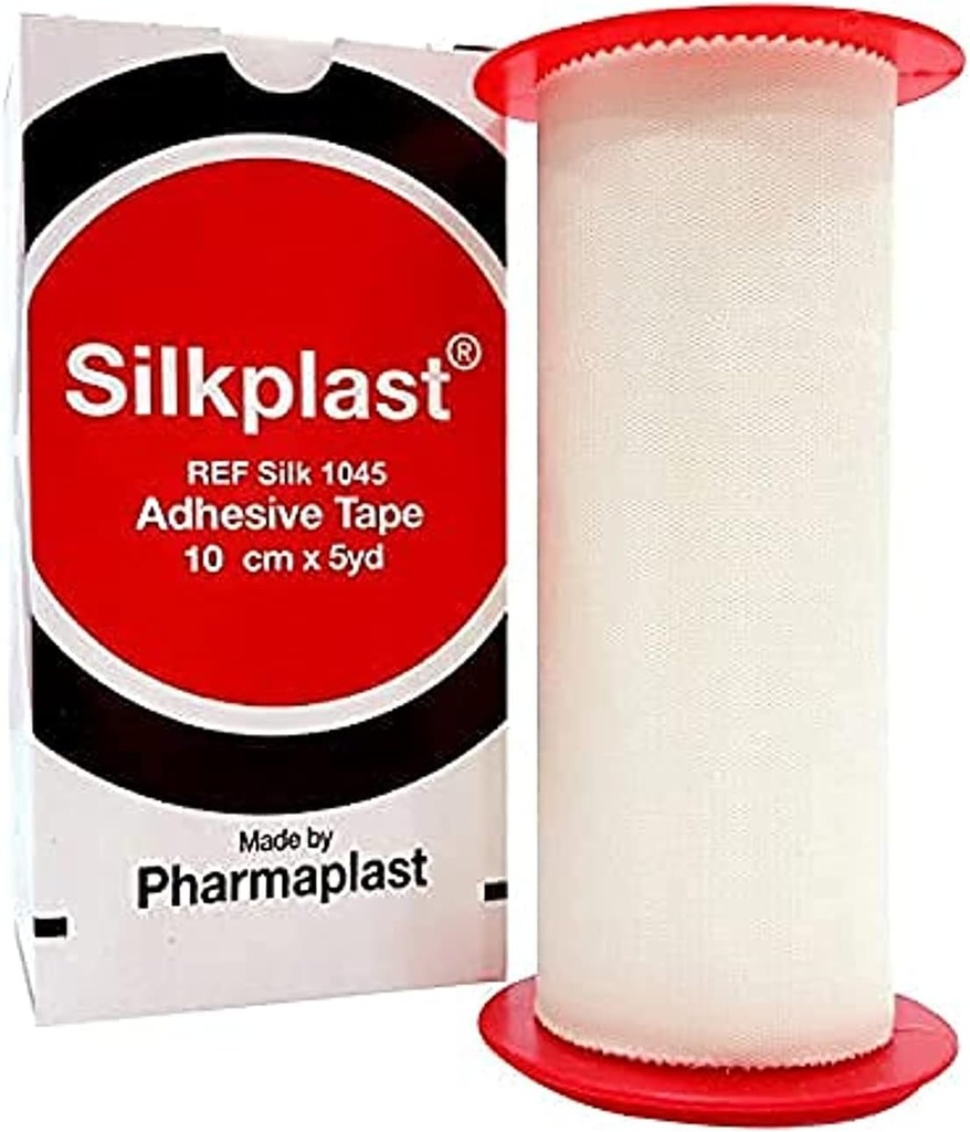 Silkplast Silk Medical Adhesive Tape, 10 Cm X 5 Cm Size